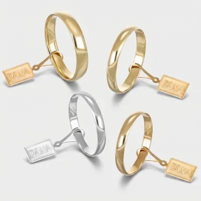Dana L’Or 9 Carati – Wedding rings in 9-karat yellow and white gold